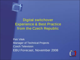 Petr Vitek (Czech TV)