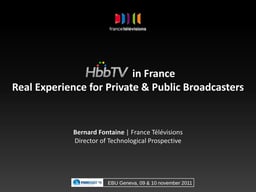 HbbTV update