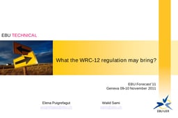 WRC-12 regulation