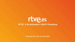 HbbTV roadmap