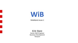 WiB - A new system concept for DTT