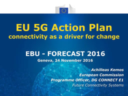5G action plan: connectivity as a driver for change