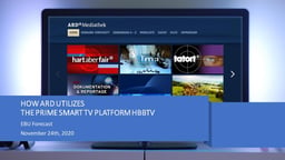 How ARD utilises the prime Smart TV platform HbbTV