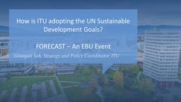 How is ITU adopting the UN Sustainable Development Goals?