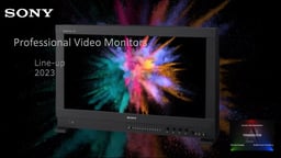 HDR Monitors - Sony