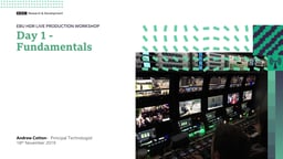 HDR TV Production