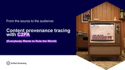 From the source to the audience: Content provenance tracing with C2PA