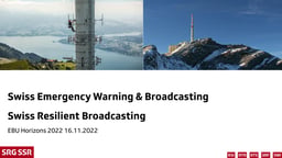 Swiss emergency broadcast
