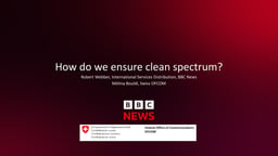 How to ensure we have clean spectrum?