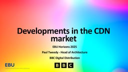 CDN market developments