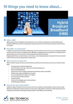 10 things you need to know about HBB