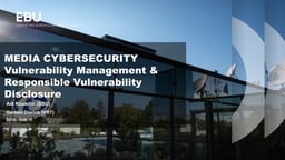 Media Cybersecurity: Vulnerability Management and Responsible Vulnerability Disclosure