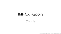 IMF Applications