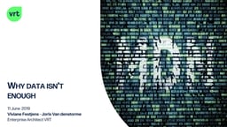 Why data is not enough