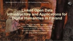 Linked open data infrastructure and applications for digital humanities in Finland