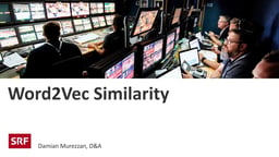 word2vec for text similarities