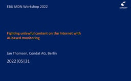Fighting unlawful content on the internet with AI-based monitoring