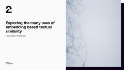 Exploring the many uses of word embeddings to calculate textual similarity