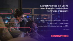 Extracting mise-en-scene and emotional metadata from video content