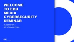 MCS 2017 welcome