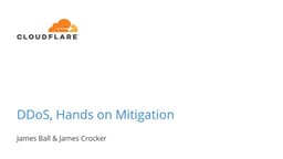 [DDOS] Hands on DDoS mitigation session