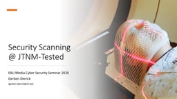 Broadcast hardware security: The JT-NM Tested programme