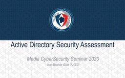 Active Directory security assessment