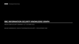 The BBC Information Security Knowledge Graph