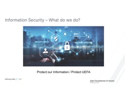Cybersecurity in sport events: the Euro 2020