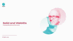 Solid and WebIDs for personal online data vaults