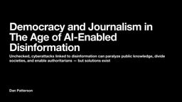 Navigating the disinformation age: the growing threats of AI and deepfake
