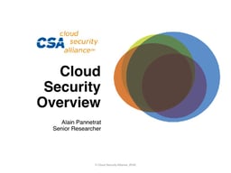 Cloud security overview