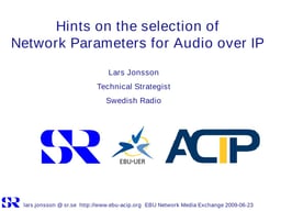 Audio over IP