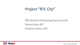 All-IP RTL City Project