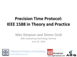 Tutorial 5: Precision Time Protocol