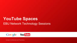 YouTube Spaces