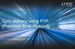 Sync delivery using PTP (Precision Time Protocol)