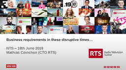Business Requirements in these disruptive times