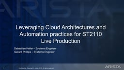 Network Design / Orchestration / Automation