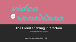 The Cloud enabling interaction