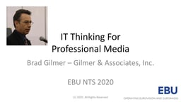 IT Thinking for Professional Media