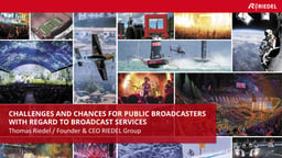 Challenges and chances for public broadcasters with regard to broadcast services