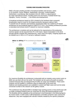Flexible and scalable facilities