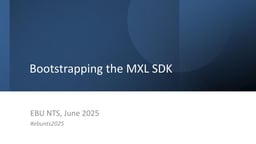 Bootstrapping the MXL Project