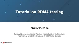 MXL Fabric Using RDMA Network