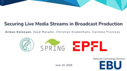 Protecting the Confidentiality of Media in Production: Challenges and Solutions