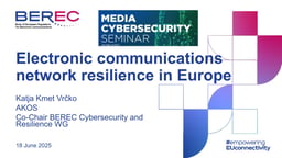 Electronic communications network resilience in Europe