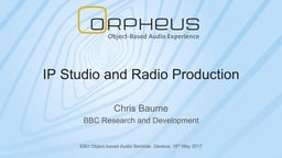 IP studio & radio production