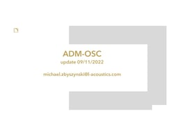 ADM-OSC
