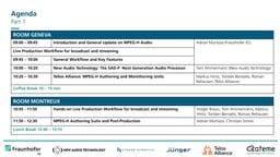 Introduction and general update on MPEG-H Audio